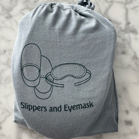 Emirates Business Class Loungewear Pajama Set in Blue Gray size L / XL - Picture 8 of 8